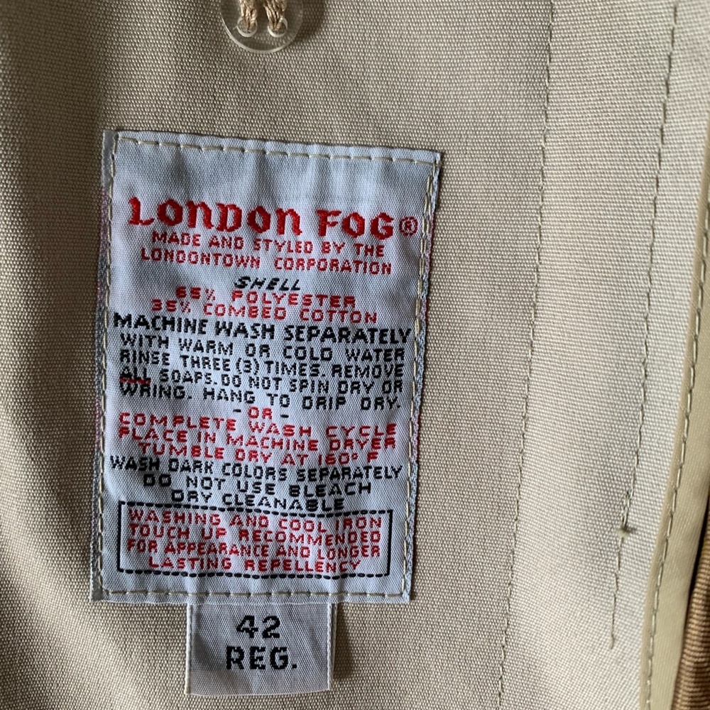 Vintage Men’s London Fog Maincoats - Picture 5 of 11